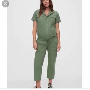 Gap maternity jumpsuit; size large